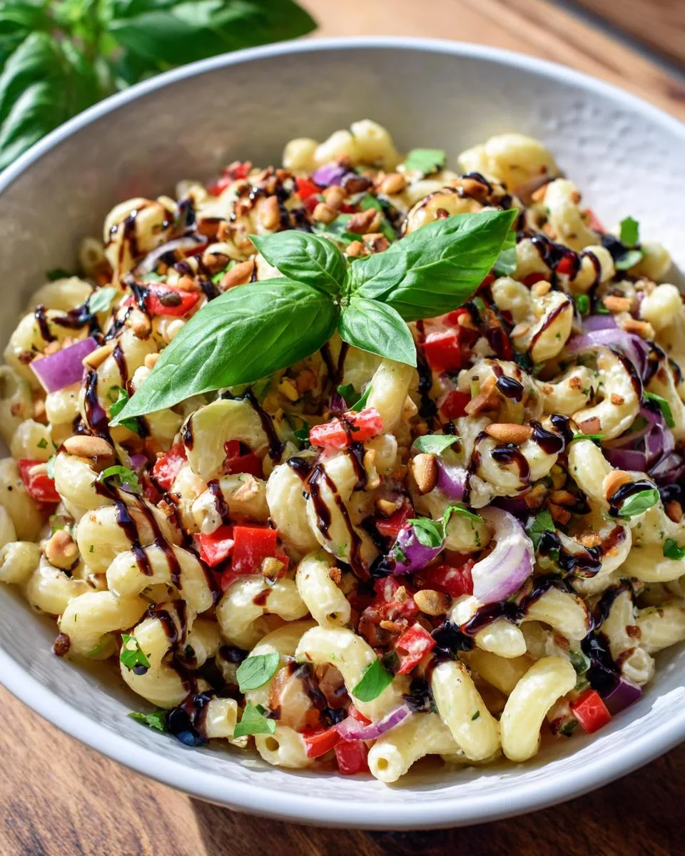 Fresh Cottage Cheese Pasta Salad - detail 4