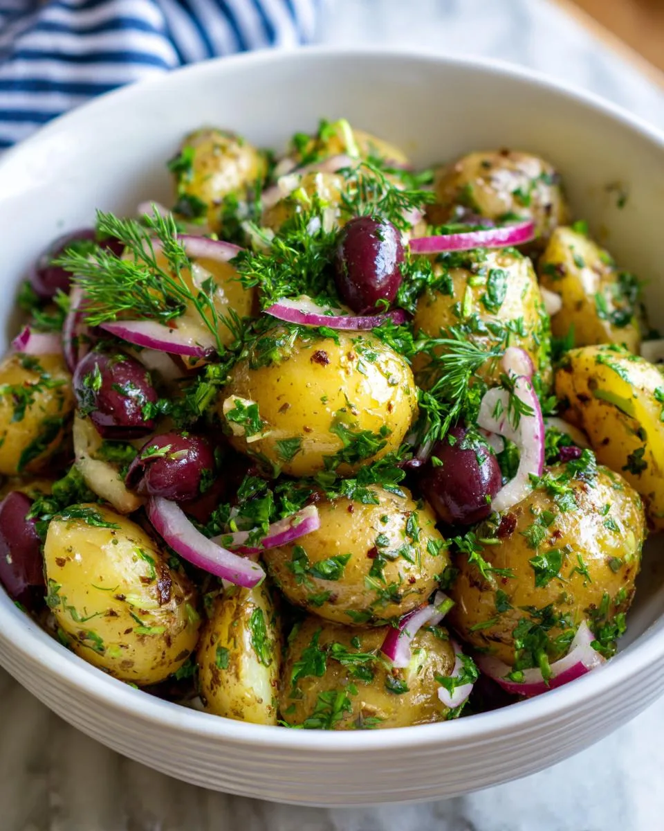 Greek Potato Salad Recipe - detail 3
