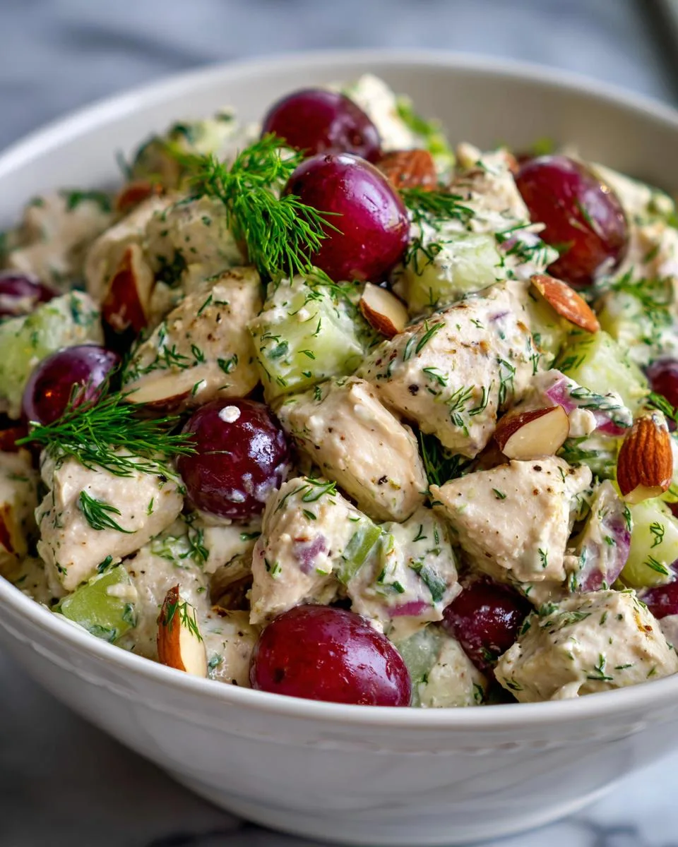 Greek Yogurt Dill Chicken Salad - detail 2