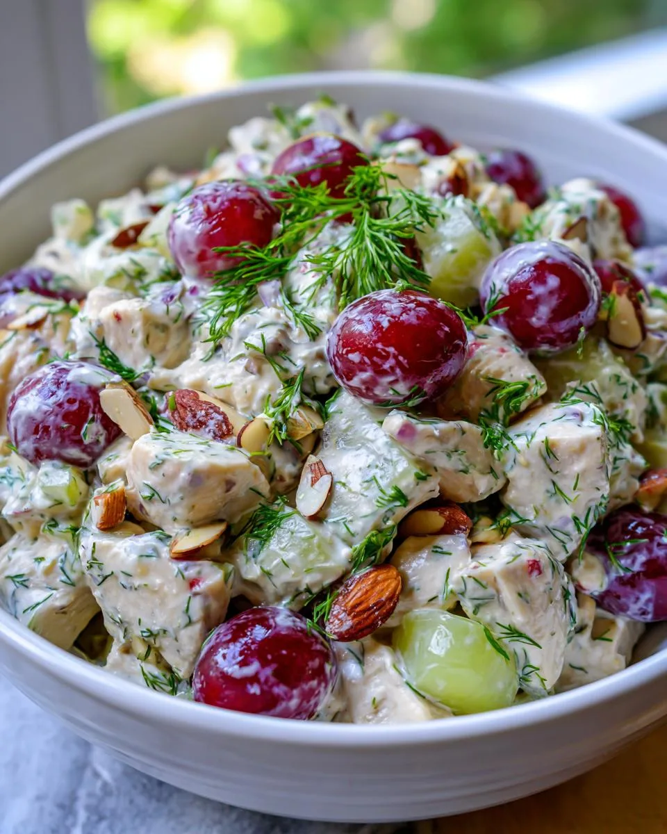 Greek Yogurt Dill Chicken Salad - detail 3