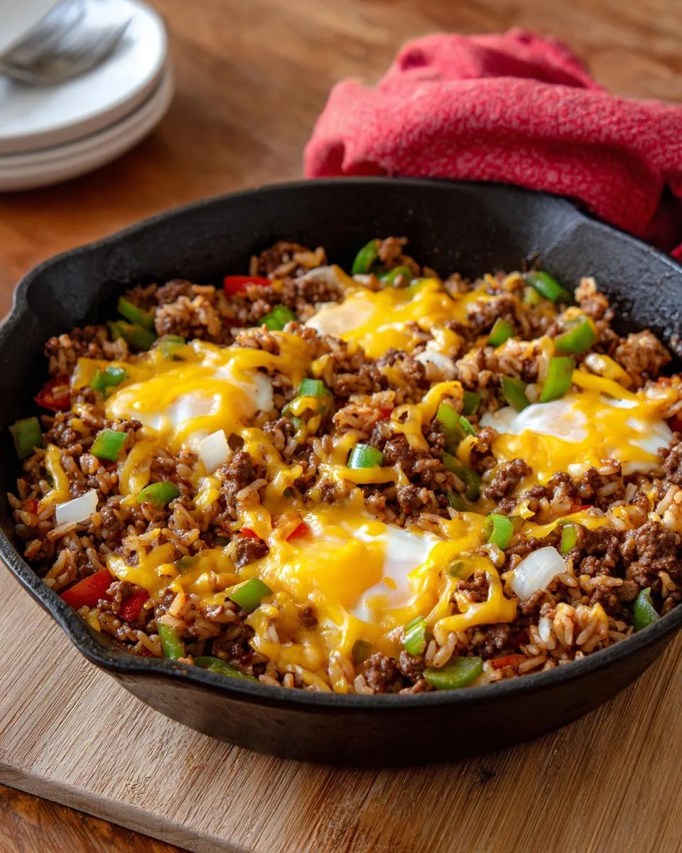 Ground Beef Rice Skillet - detail 1