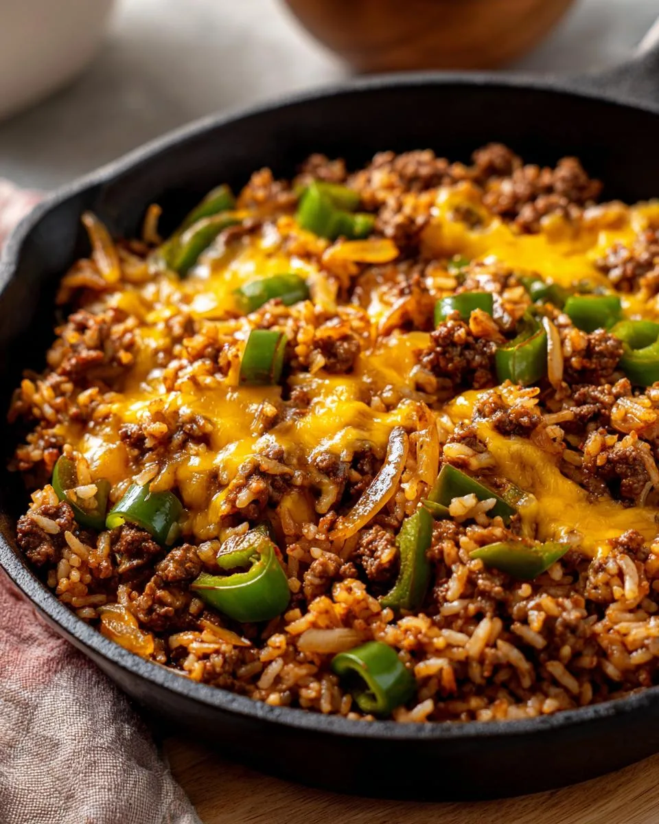 Ground Beef Rice Skillet - detail 2