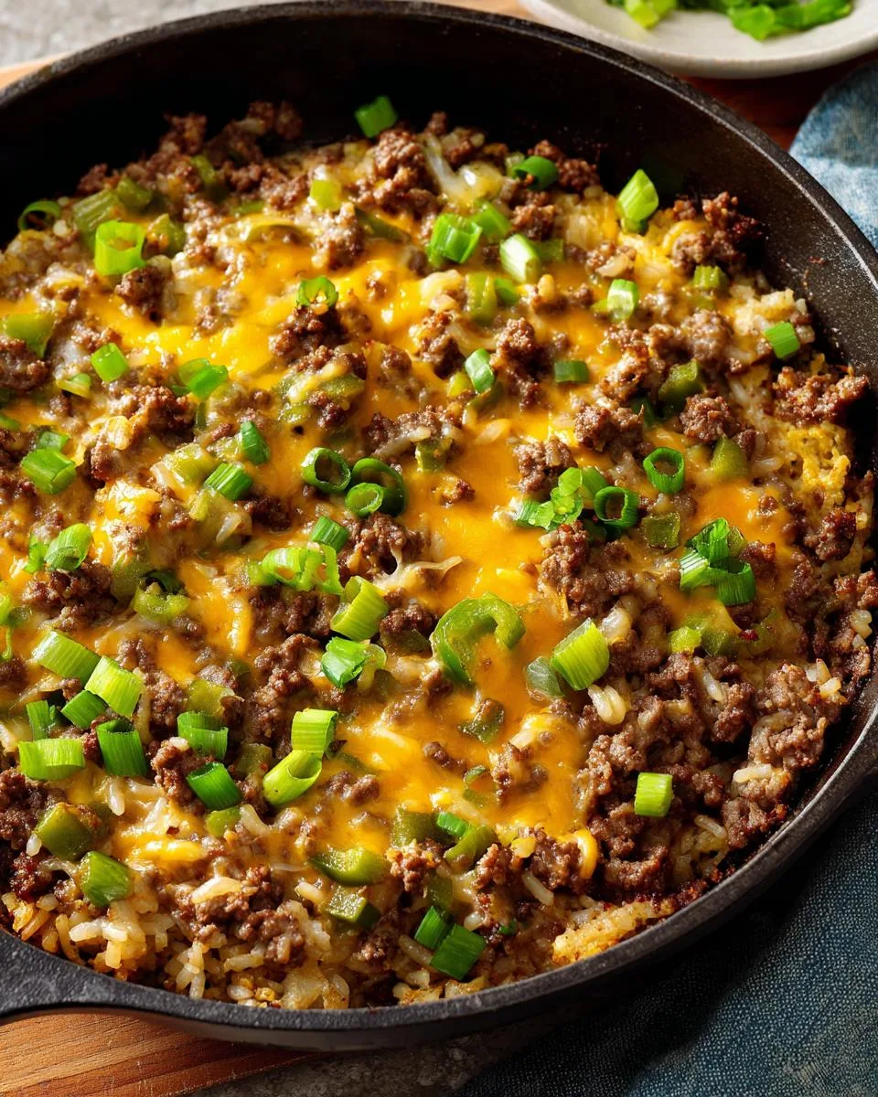 Ground Beef Rice Skillet - detail 4