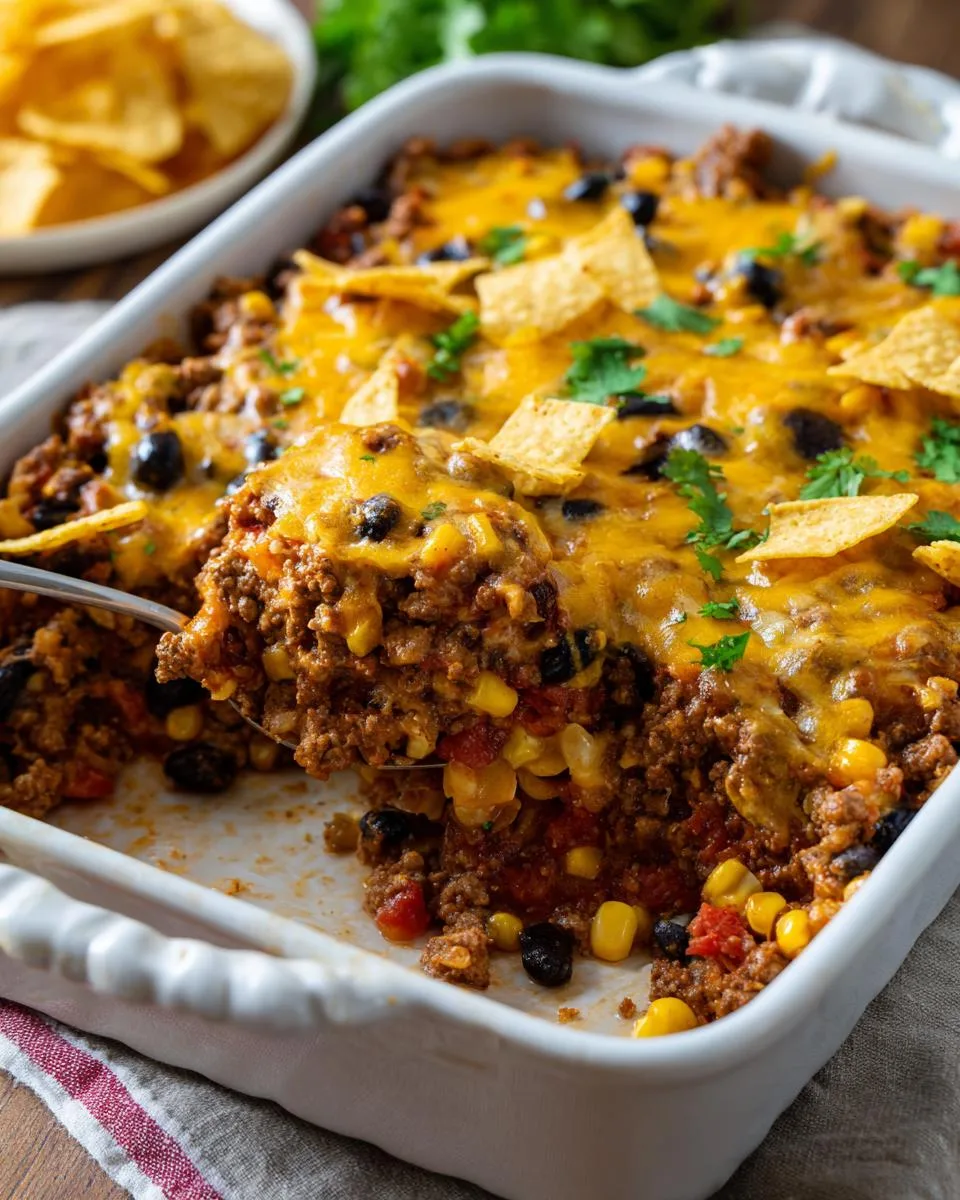 Ground Beef Taco Casserole - detail 4