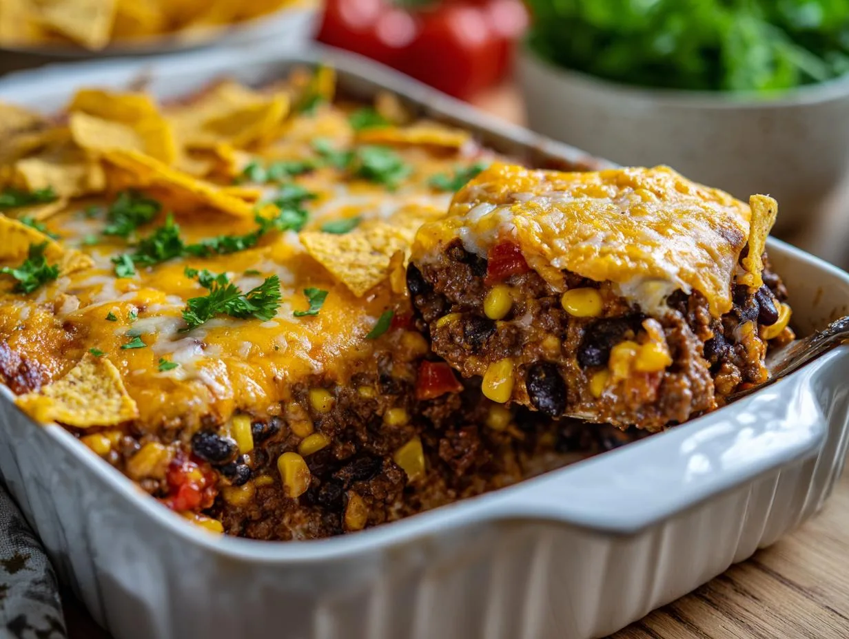 30-Minute Ground Beef Taco Casserole Your Family Will Devour