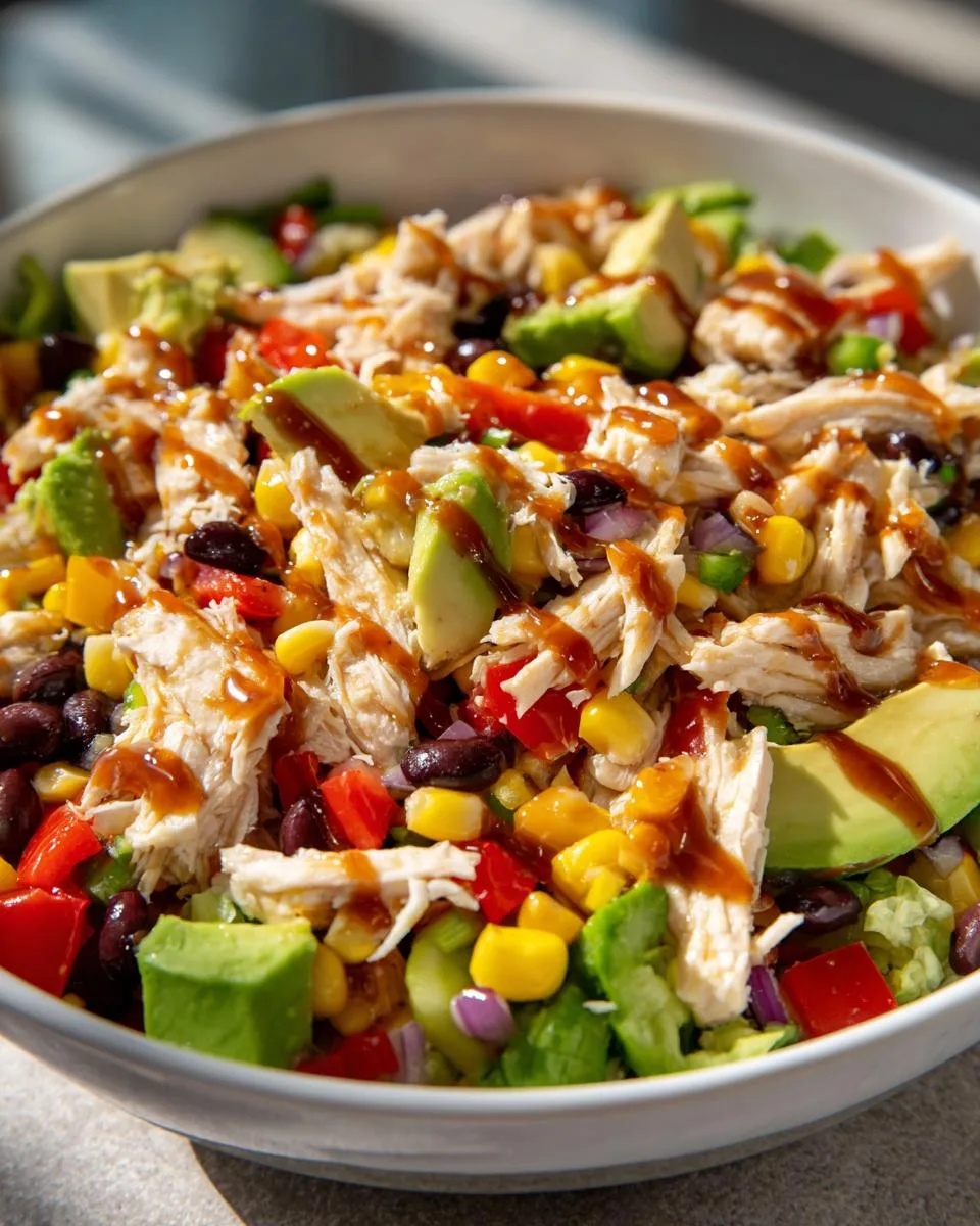 High Protein Cowboy Caviar Chicken Salad - detail 4