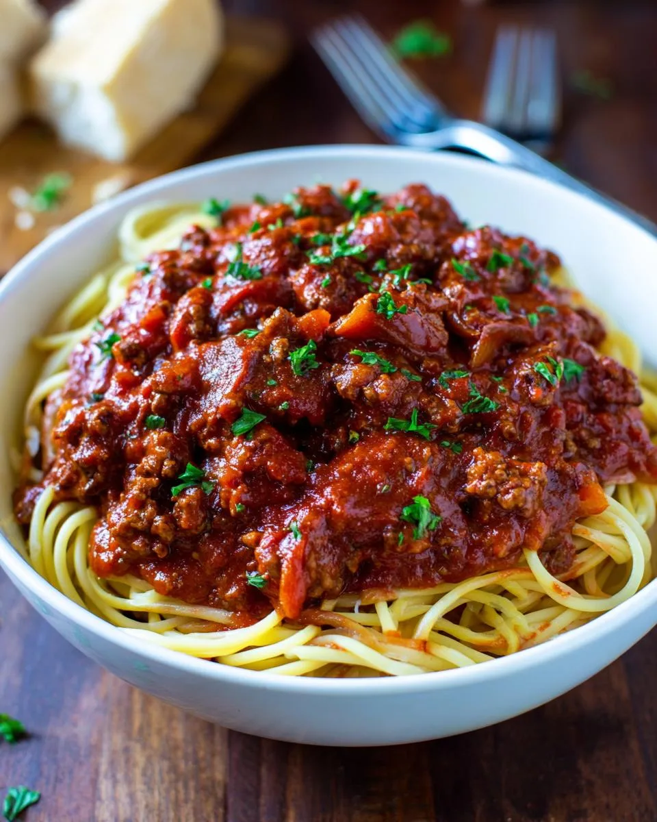 Homemade Spaghetti Sauce - detail 3