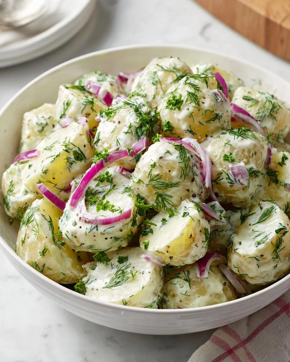 Ina Gartens Potato Salad - detail 4