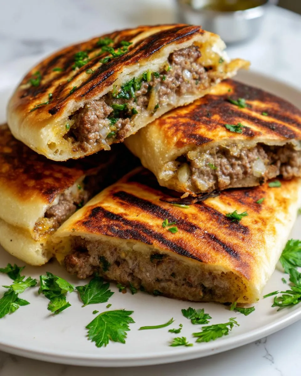 Lebanese Arayes - detail 3