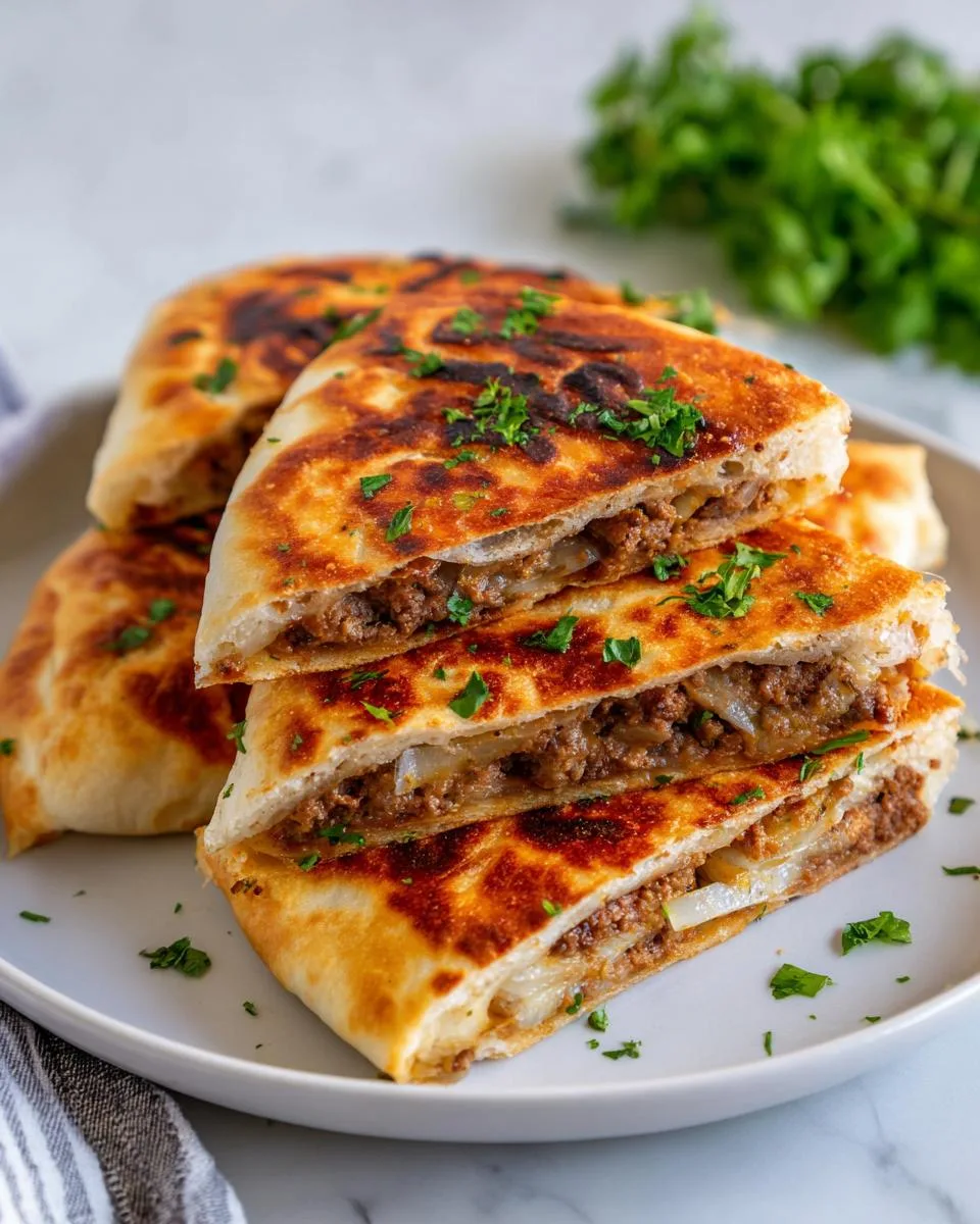 Lebanese Arayes - detail 4