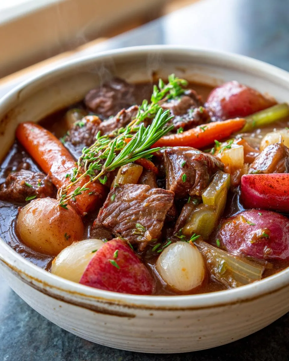 Old Fashioned Beef Stew - detail 3