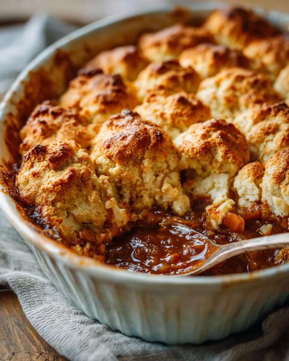Old Fashioned Rhubarb Cobbler Recipe - detail 4