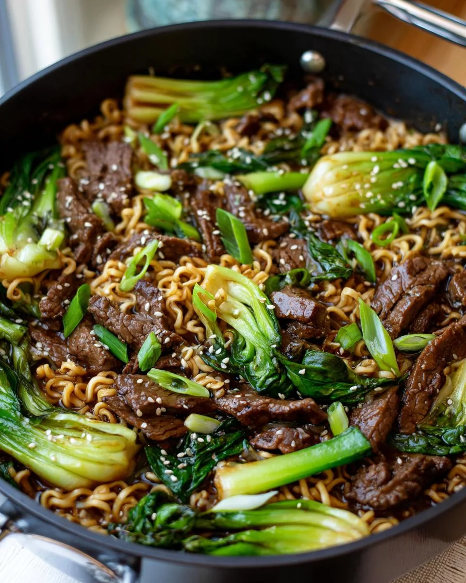 One Pan Beef Ramen Noodles - detail 3