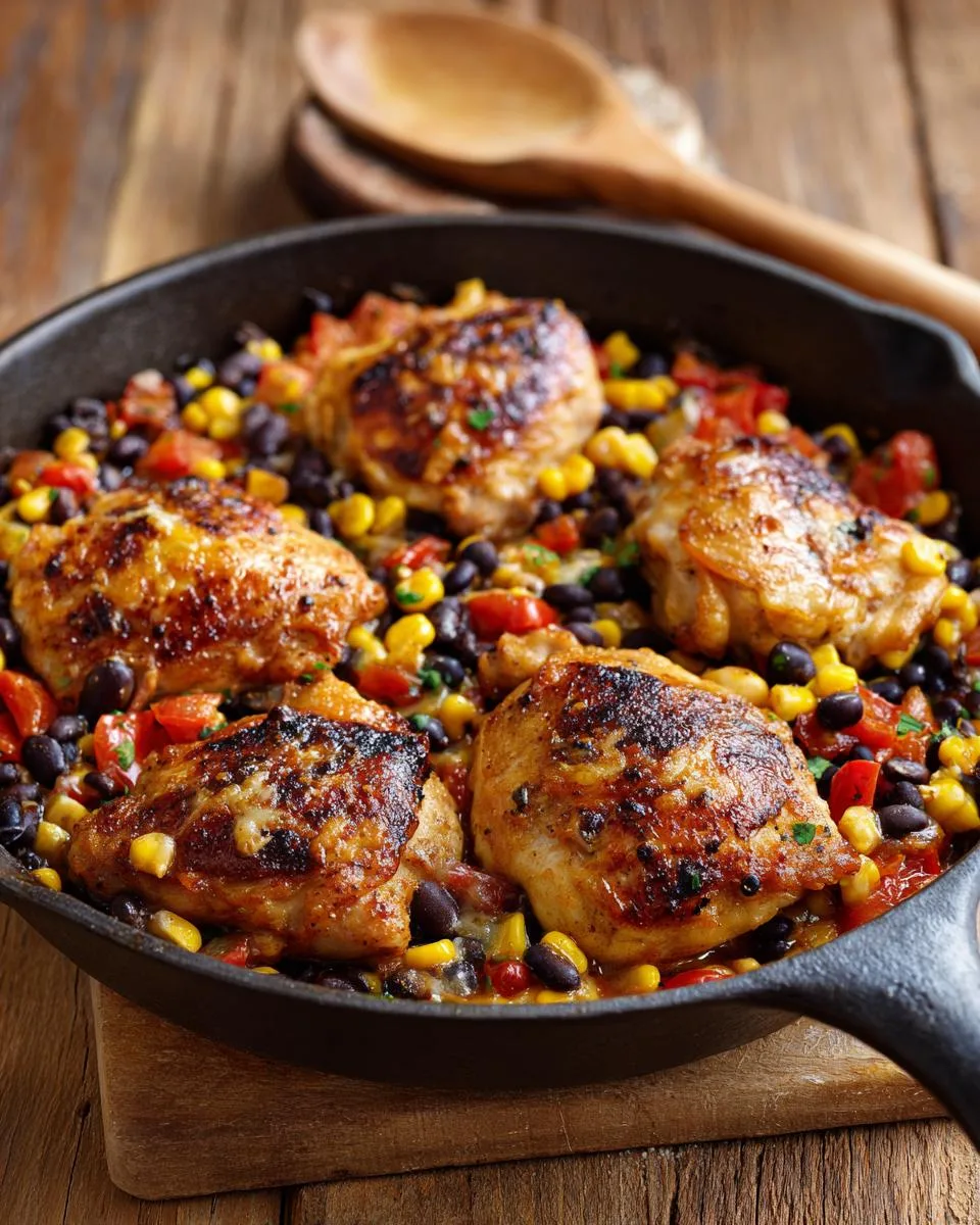 One Pan Cowboy Chicken Recipe - detail 3