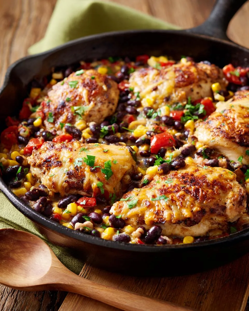 One Pan Cowboy Chicken Recipe - detail 4