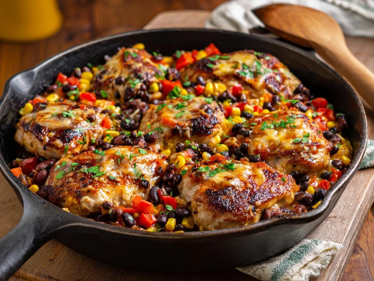 Juicy One Pan Cowboy Chicken Recipe in Just 45 Minutes