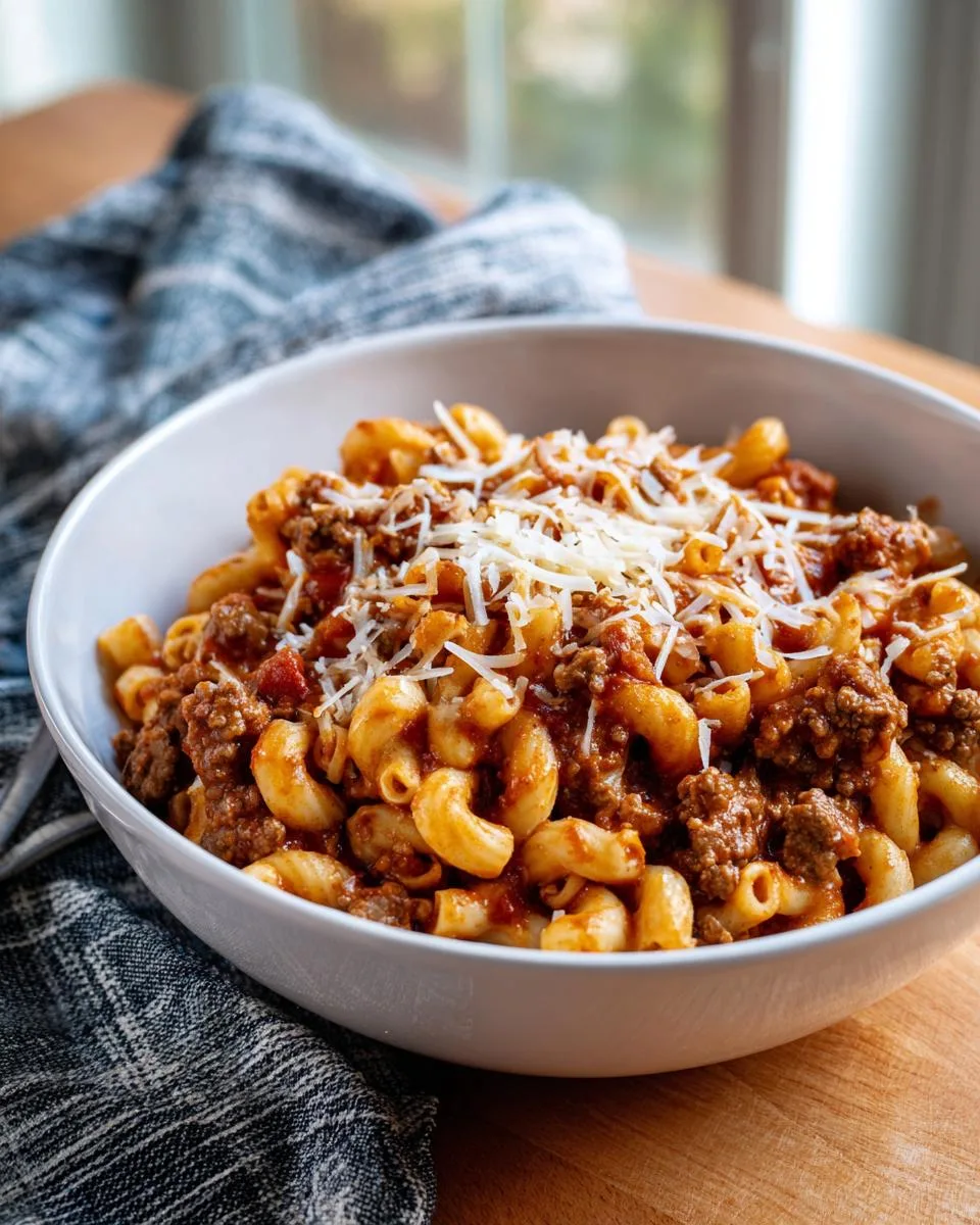 One Pot Beefaroni - detail 3