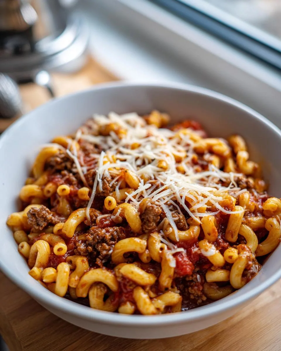 One Pot Beefaroni - detail 4
