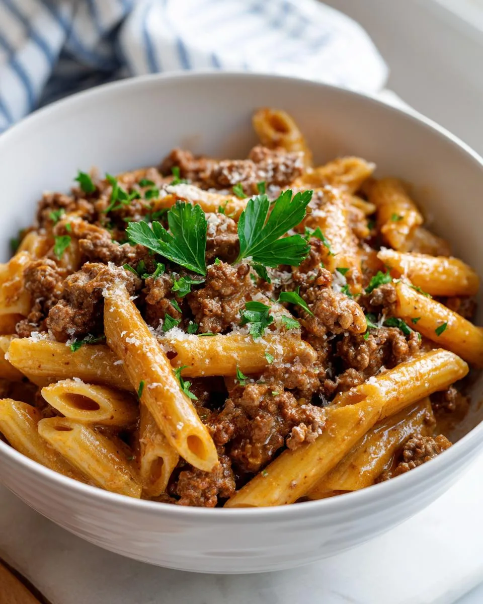 One Pot Creamy Beef Garlic - detail 4