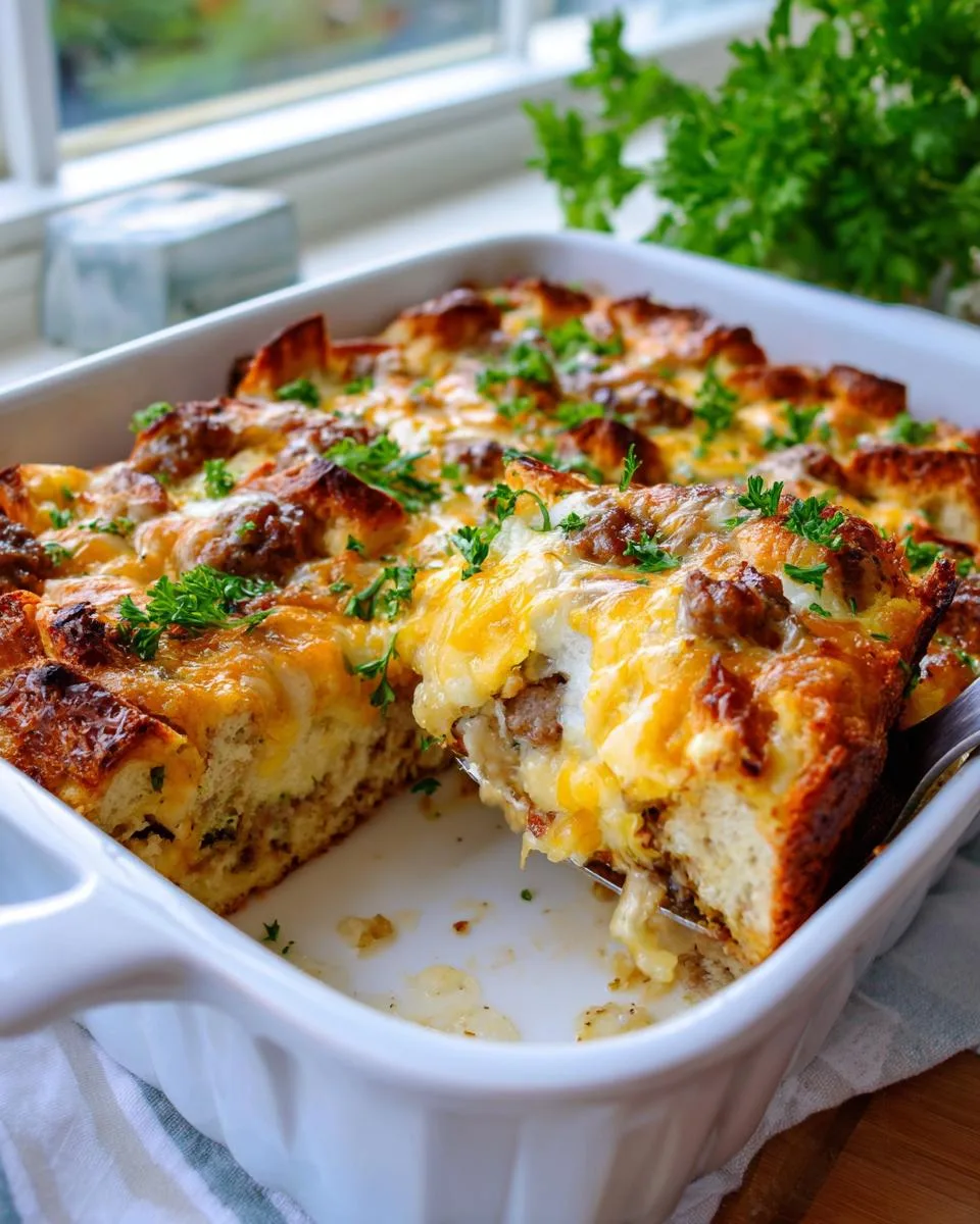 Sausage and Eggs Casserole - detail 3
