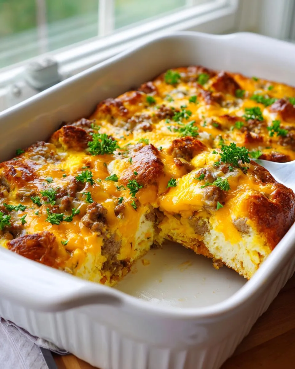 Sausage and Eggs Casserole - detail 4