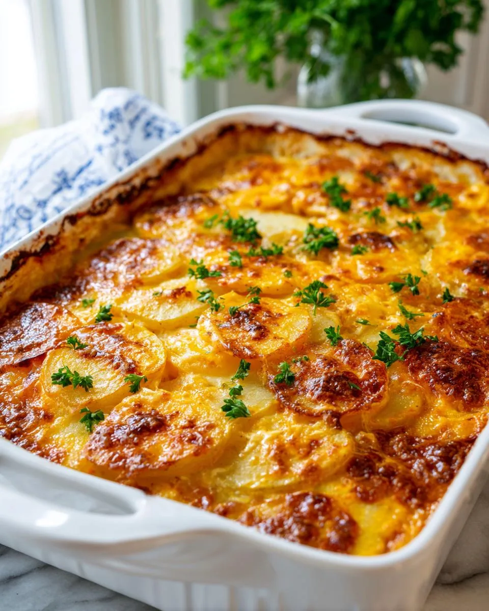 Scalloped Potatoes - detail 3