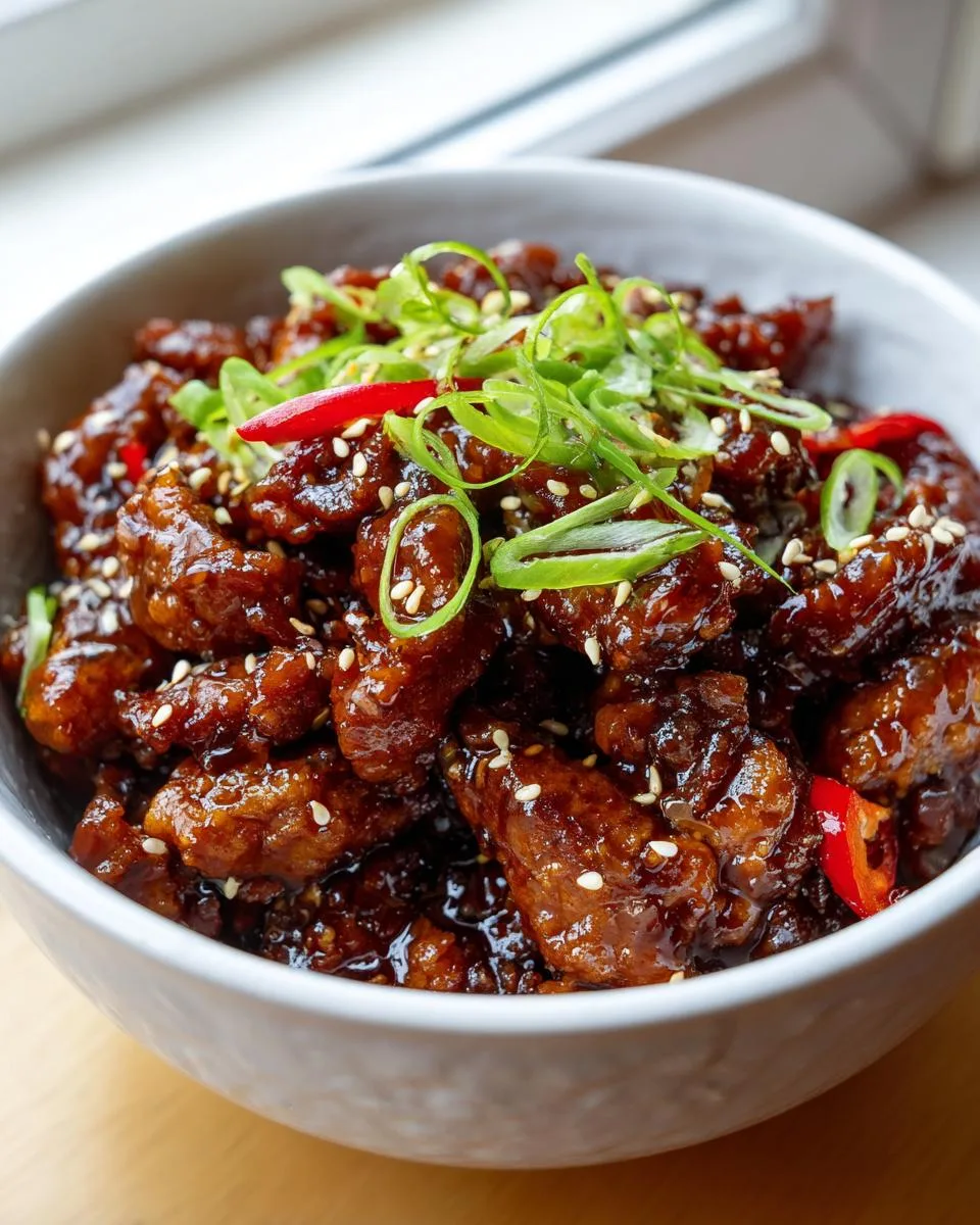 Sticky Ginger Beef Mince - detail 3