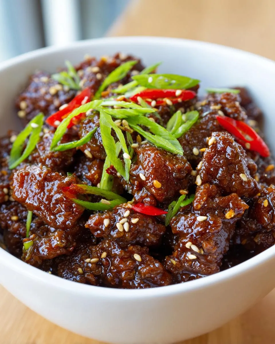 Sticky Ginger Beef Mince - detail 4