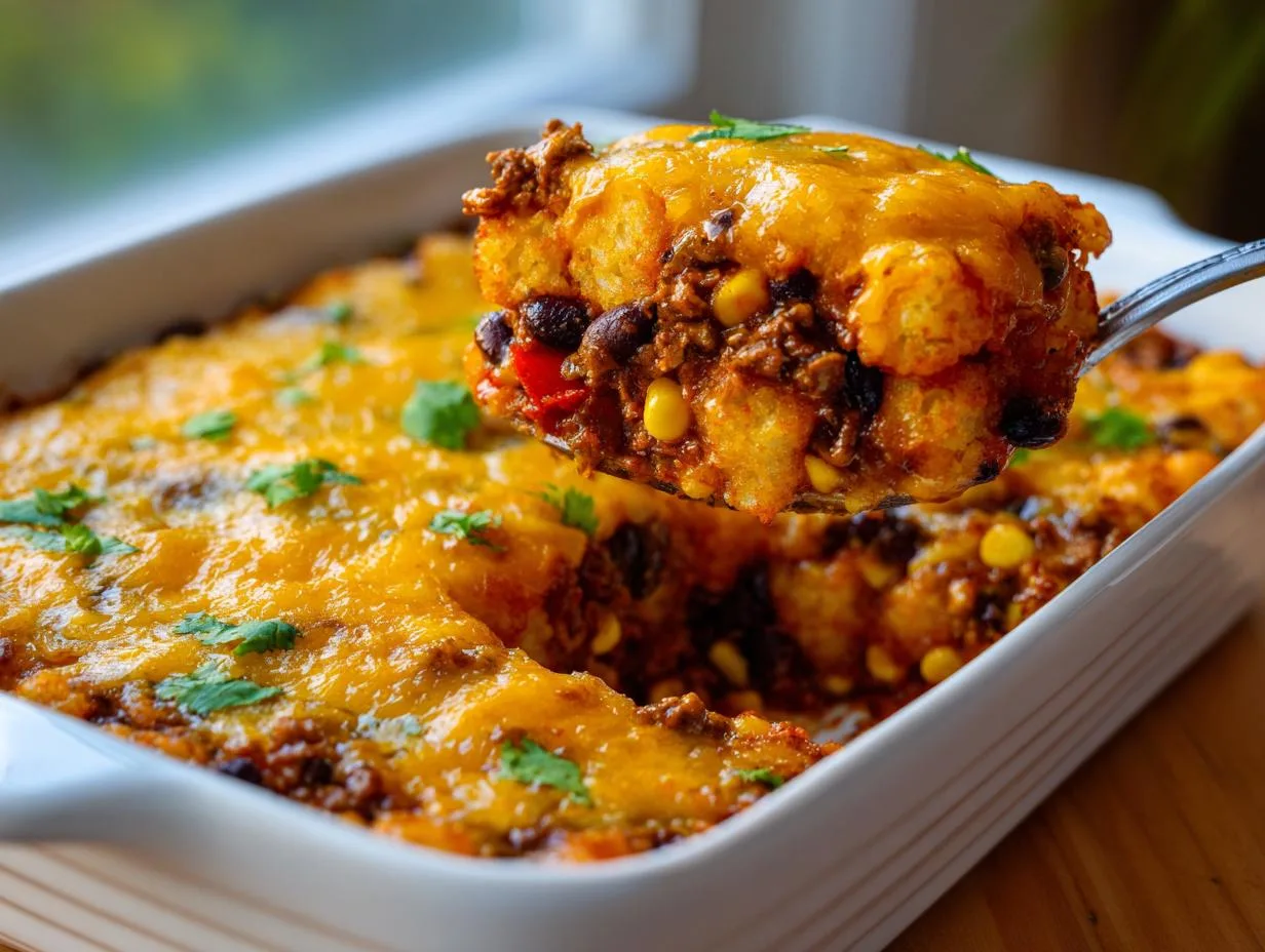 Irresistible Tater Tot Taco Casserole in Just 1 Hour