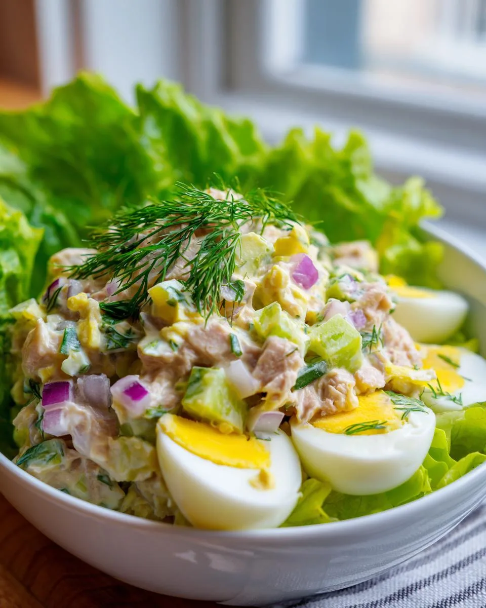 Tuna Egg Salad - detail 4