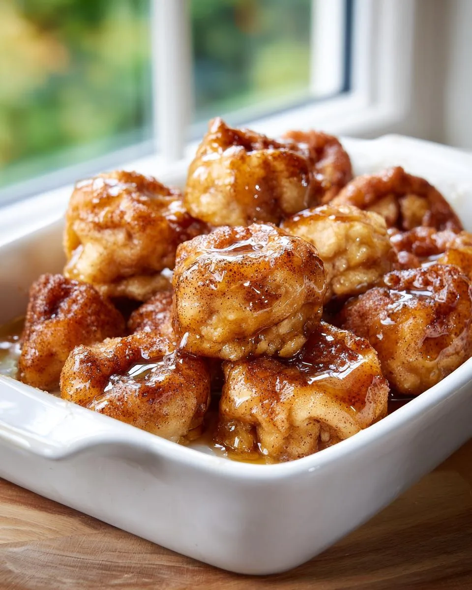 apple fritter bites - detail 3