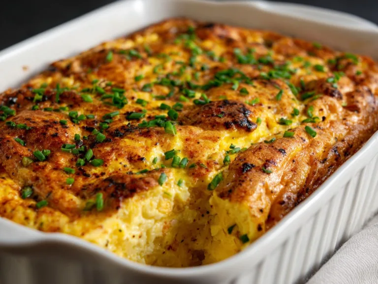 baked cottage cheese eggs