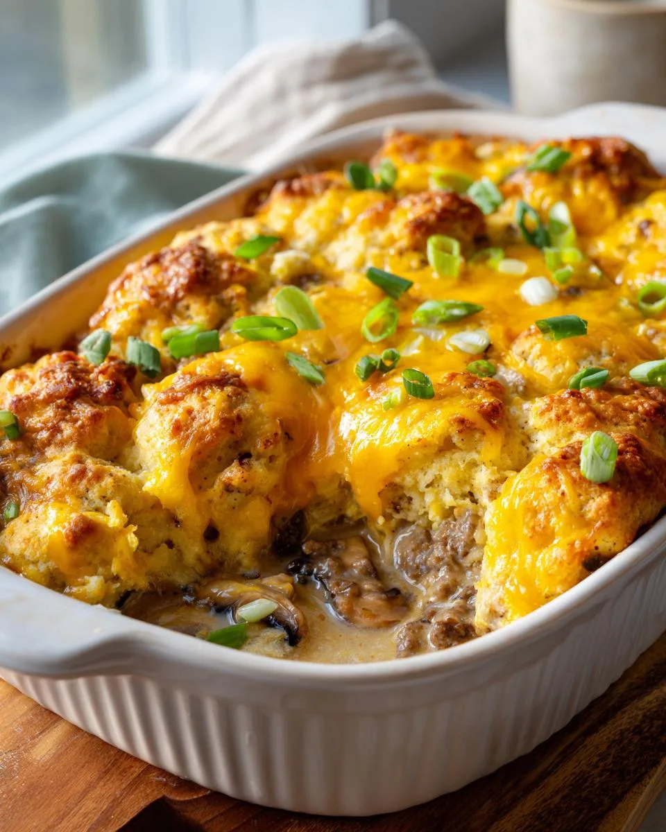 biscuits gravy  casserole - detail 3