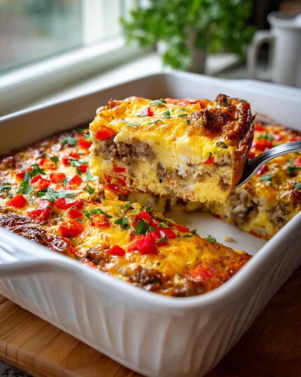 breakfast casserole recipe - detail 3