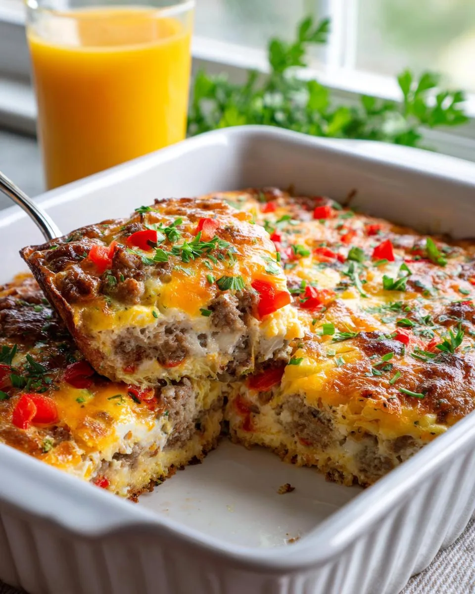 breakfast casserole recipe - detail 4