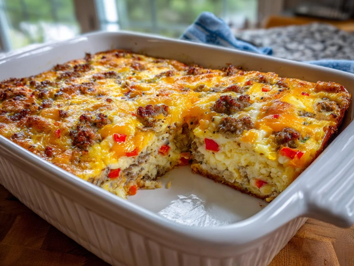 Amazing 10-Egg Breakfast Casserole Recipe for Hungry Crowds