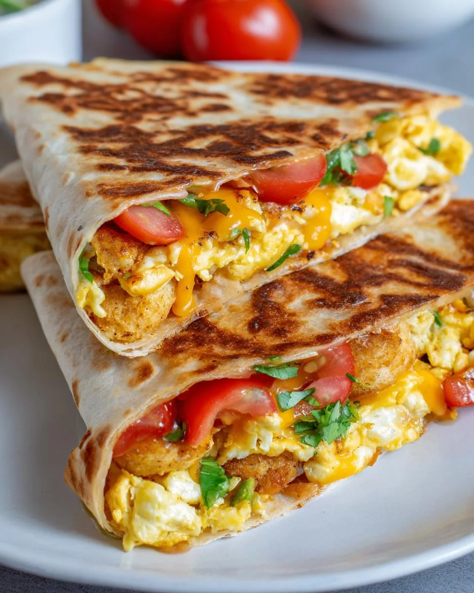 breakfast crunchwrap - detail 4