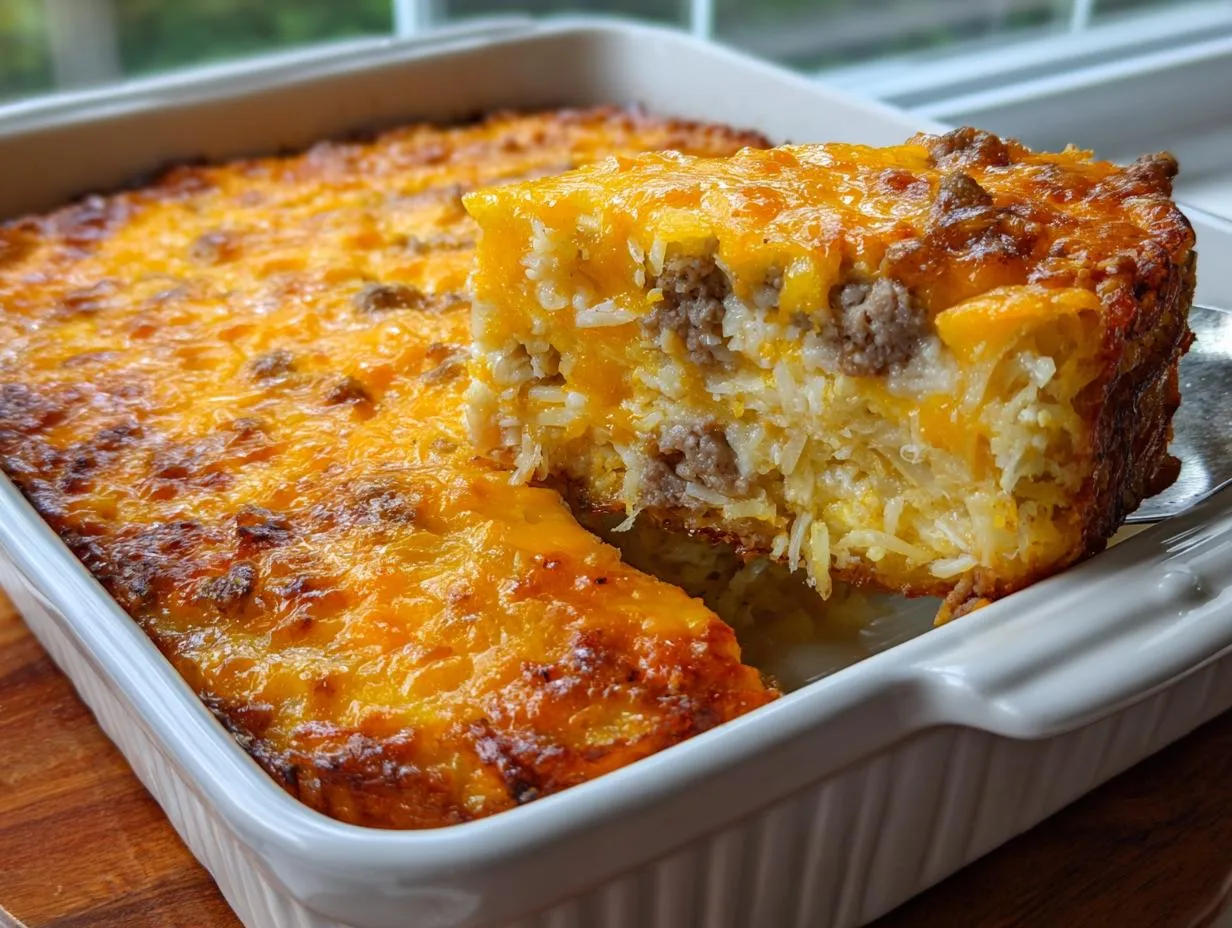 Irresistible Breakfast Hashbrown Casserole Your Crowd Will Adore