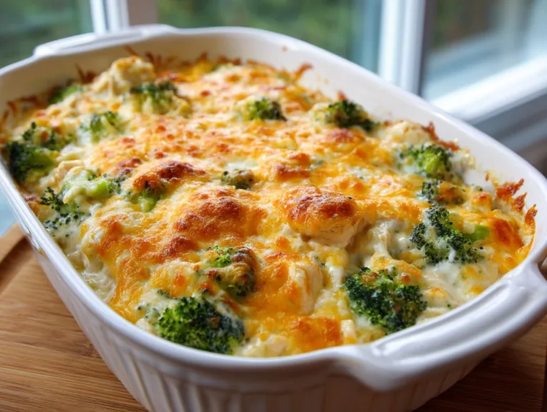 creamy low carb chicken casserole