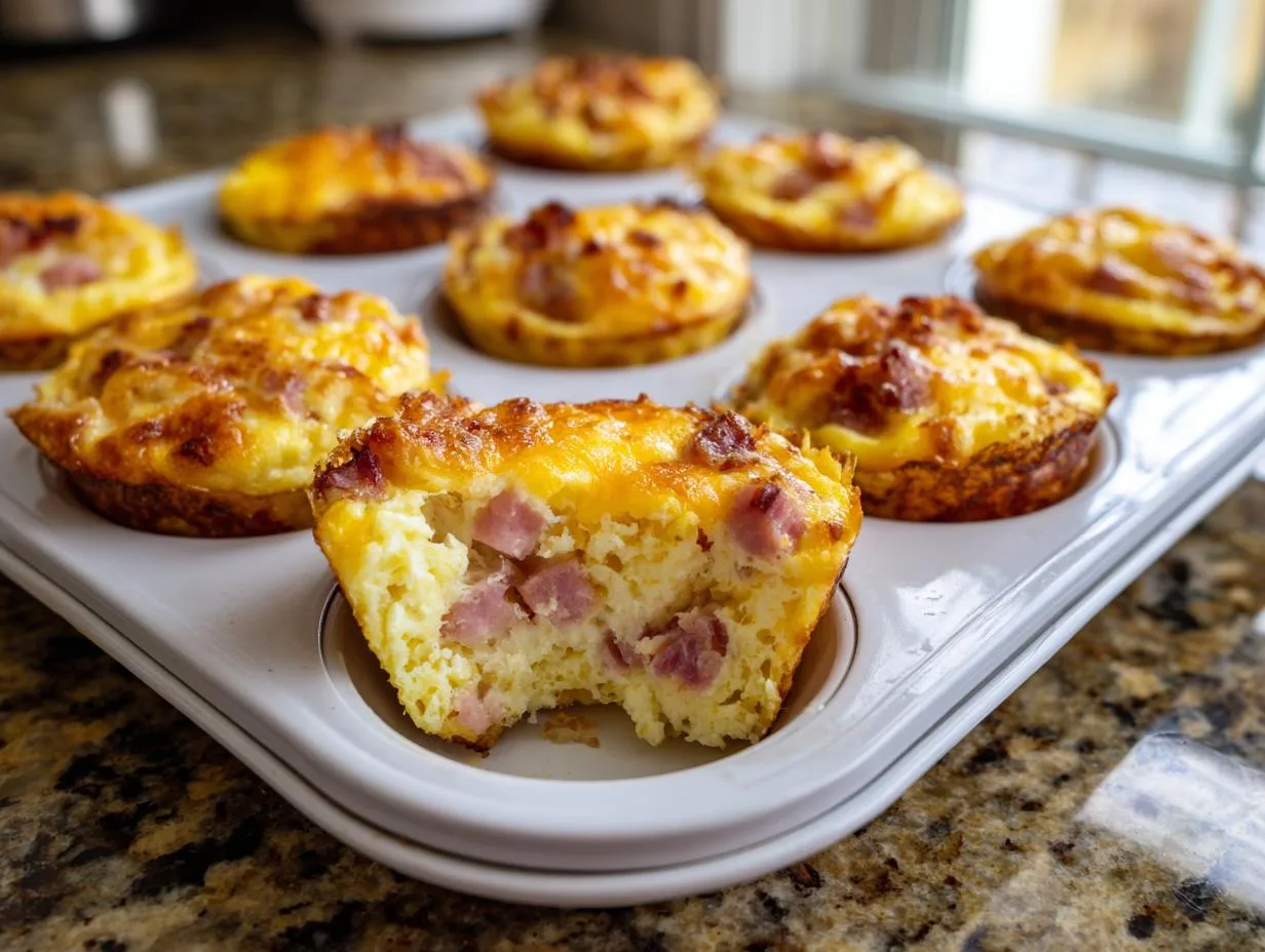 24/7 Delicious Ham Cheese Egg Muffins Your Family Will Crave