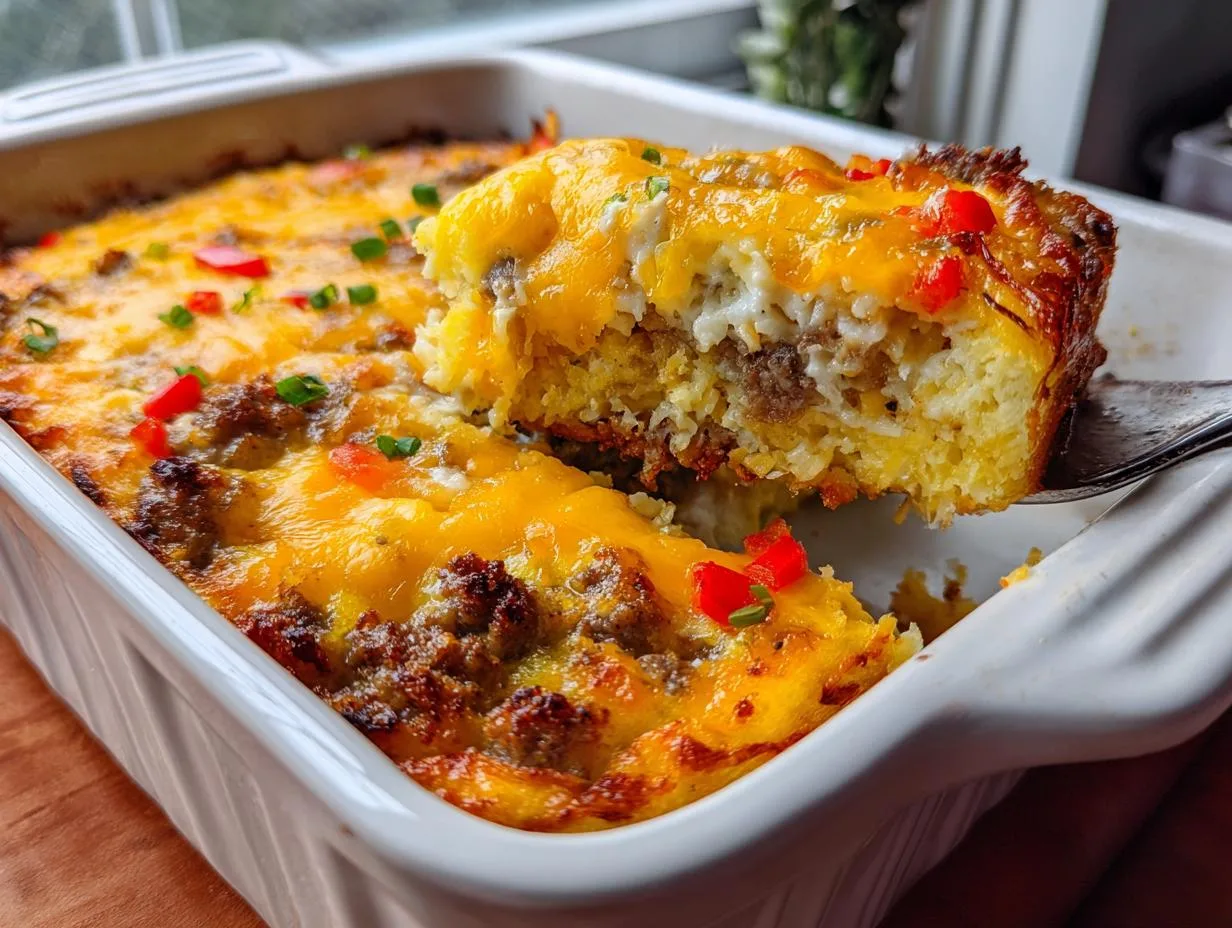 45-Minute Hashbrown Filling Breakfast Casserole Will Wow Any Crowd