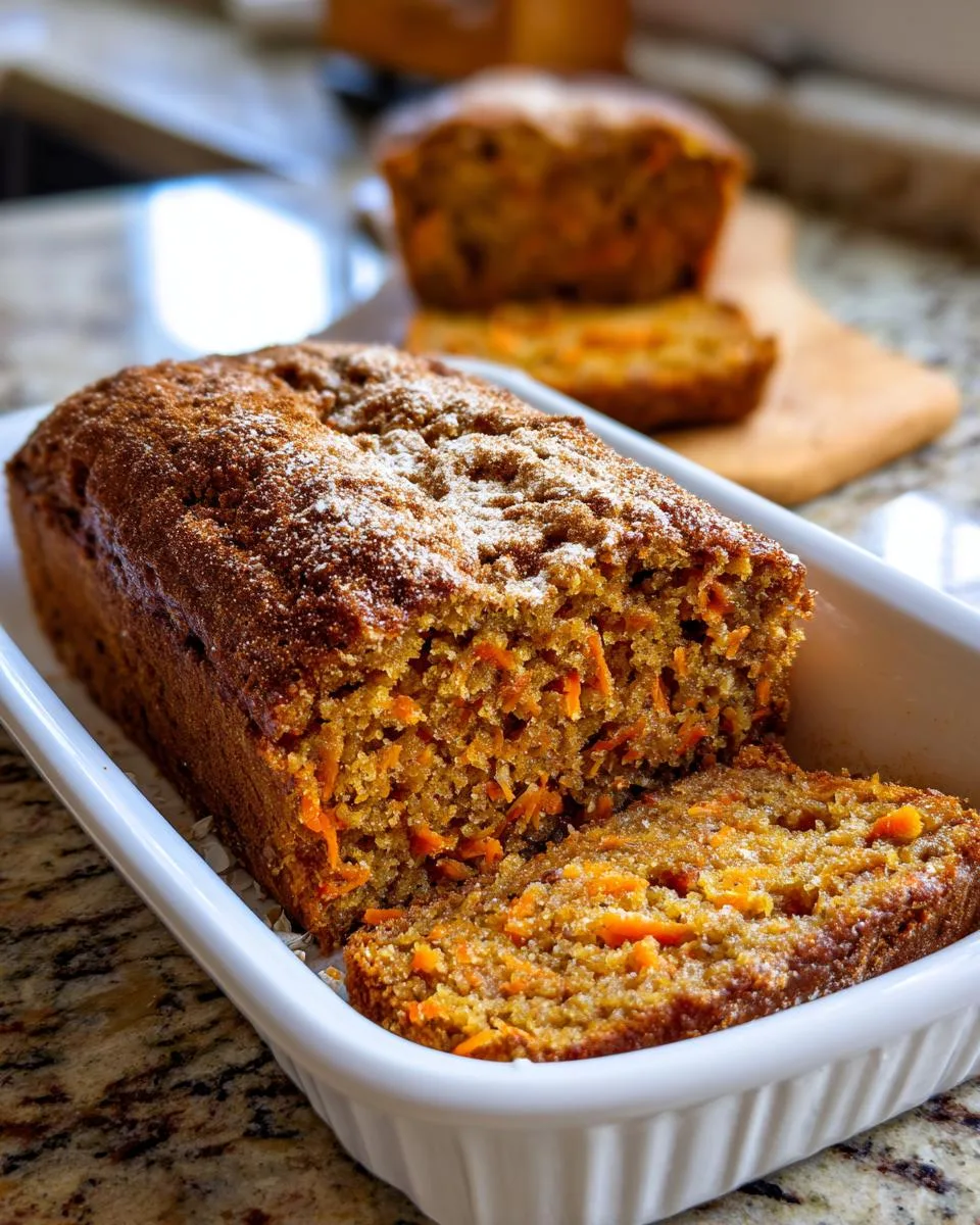 oatmeal carrot cake - detail 4