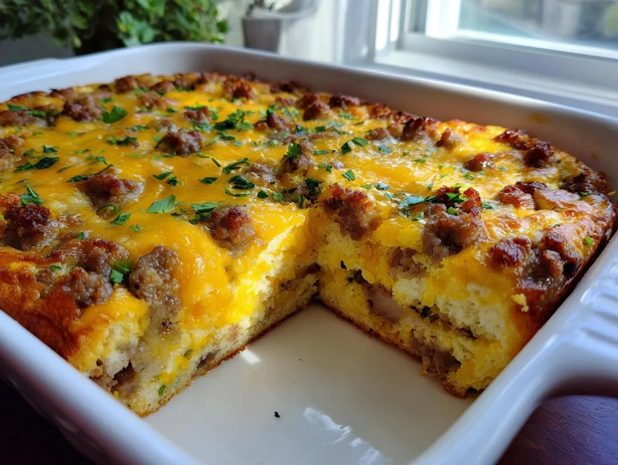Irresistible Sausage Breakfast Casserole in Just 1 Hour