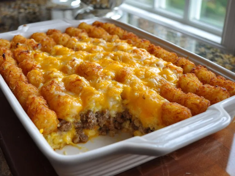 sausage tater tot casserole