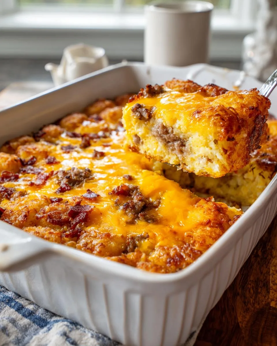 tater tot crack breakfast casserole - detail 4