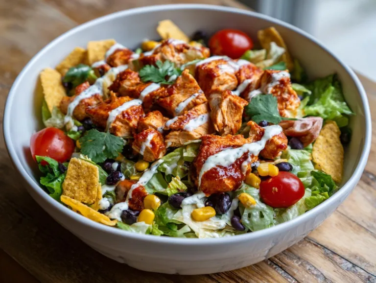 BBQ Chicken Chopped Protein Salad