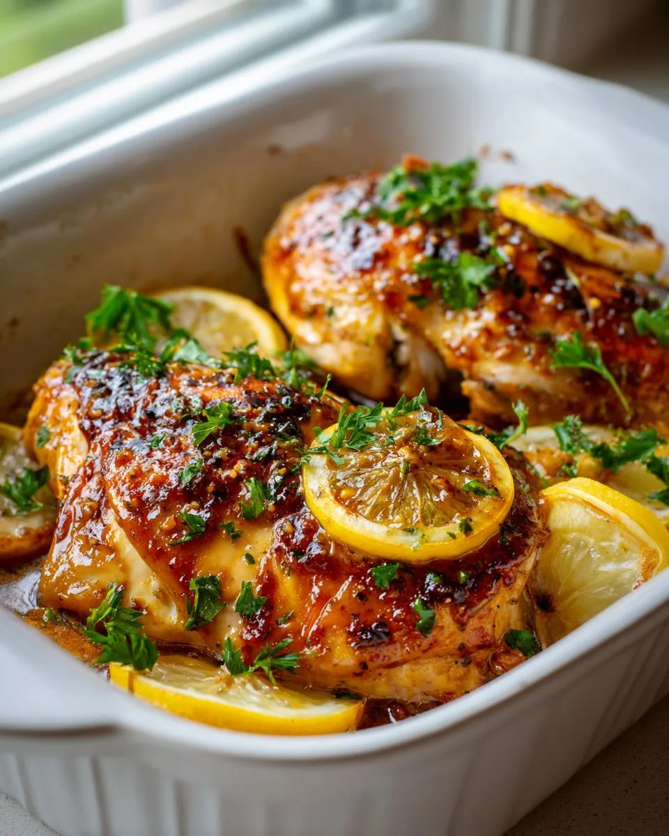 Baked Lemon Garlic Chicken - detail 4