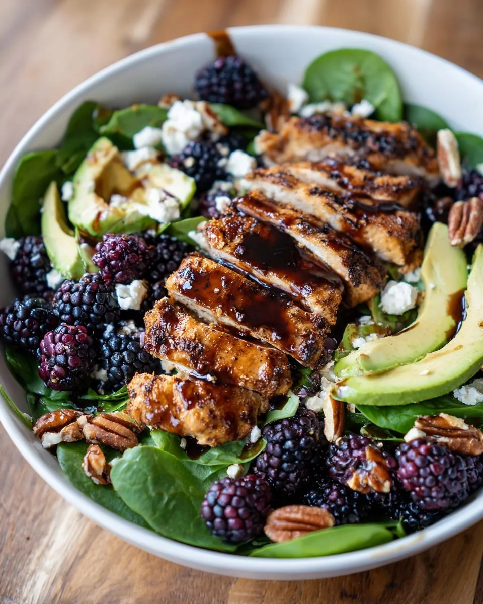 Balsamic Berry Chicken Salad Bowl - detail 3
