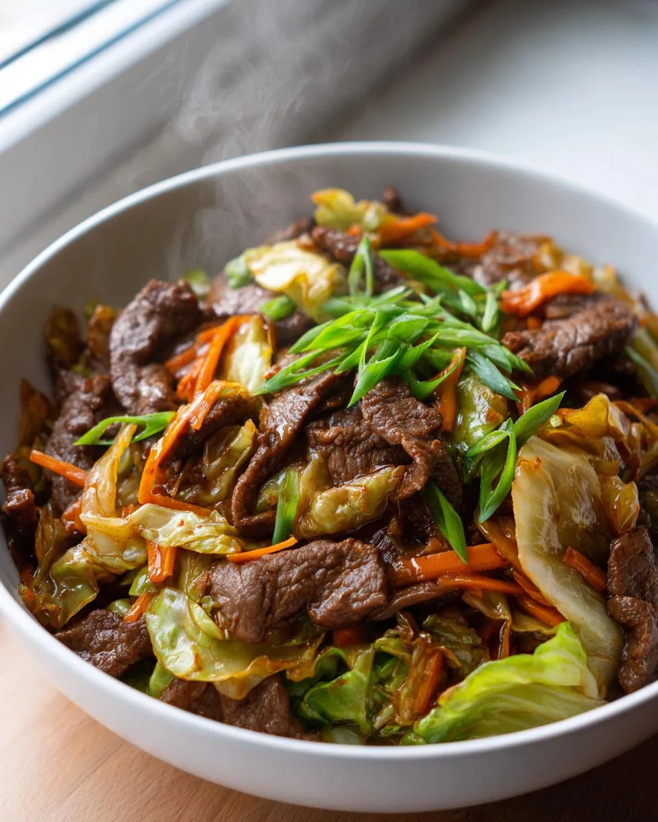 Beef Cabbage Stir-Fry - detail 3