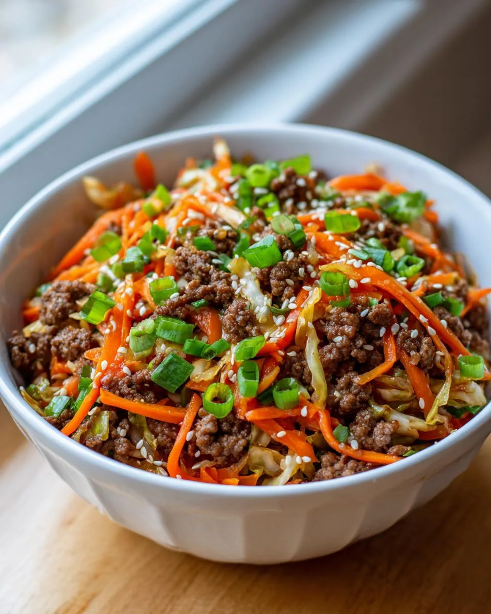 Beef Egg Roll Bowl - detail 4